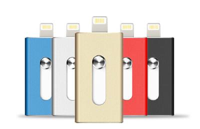 China Portable Aluminum USB Flash Memory Disk , Custom USB Flash Drives for sale