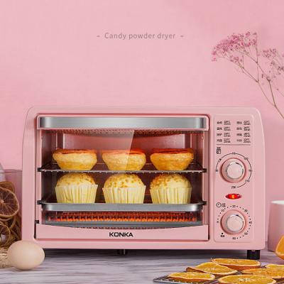 China 900W 12L Mini Multifunctional Household Intelligent Timing Easy Clean Kitchen Electric Oven for sale