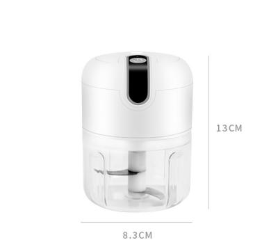 China Durable Mini Food Chopper Durable Using Low Price Food Usb Charging Electric Mini Garlic Chopper 250ml for sale