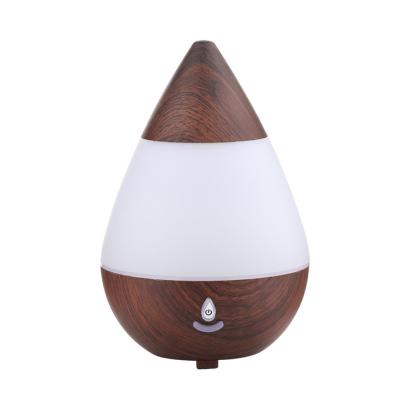 China New Waterdrop Ultrasonic Wood Grain Aroma Essential Oil Diffuser USB Household/Hotel/Office Fresh Mist Air Purifier Cassanbella for Home Office for sale