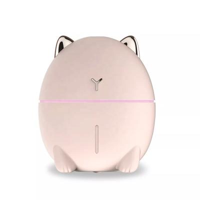 China 10-15ã Ž ¡ New Cat Shape Mini 200ml USB Air Purifier Humidifier Atomizer LED Cassanbella Ultrasonic Night Light For Household Office for sale