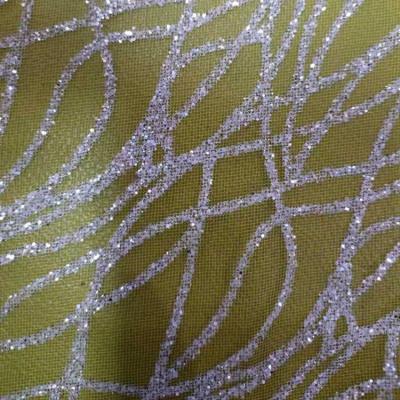 China Glitter 3m Width Ivory Tulle Lace Wallpaper Fabric Glue Glitter Glow Fabric Viable Ivory Wholesale for sale