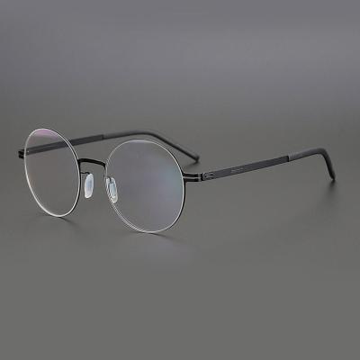 China New - Selling Acetic Acid Glasses Frame Titanium Alloy Metal Screw - Simple And Elegant Hot Free Cat Eye Frame IP Plating for sale