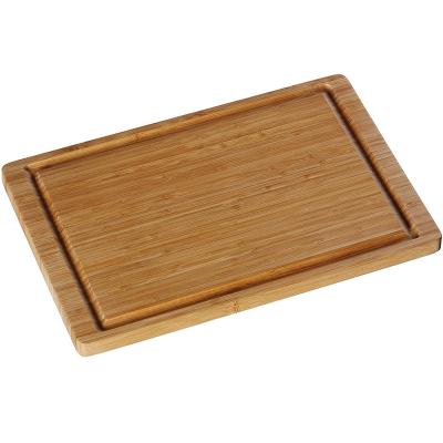 China Sustainable Bamboo Cutting Board Wholesale Price Tray Kitchen Cutting Plate for sale