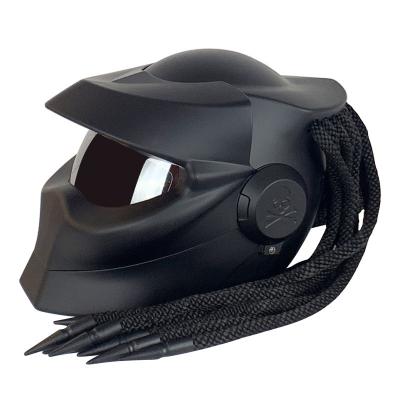 China High Safety HNJ Price Adult Offroad Good Monster Full Face Predator Alien Motorcycle Helmet For Outdoor for sale