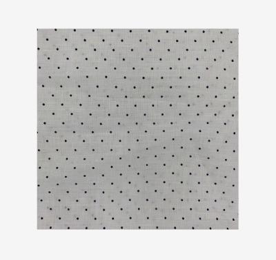 China Viable printed canvas fabric with small black dots suitable for pants, tops, shirts, suits, bedding, loungewear, etc. for sale