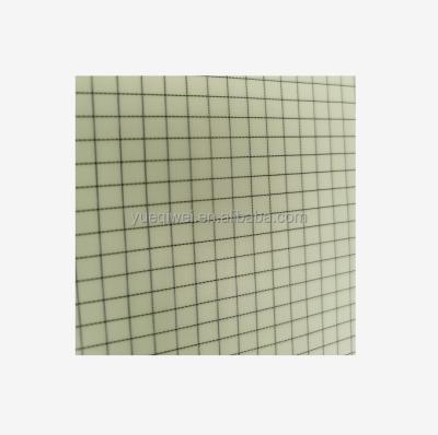 China Waterproof Plaid Polyester Pongee Electrostatic Spinning Fabric 100*100 for sale