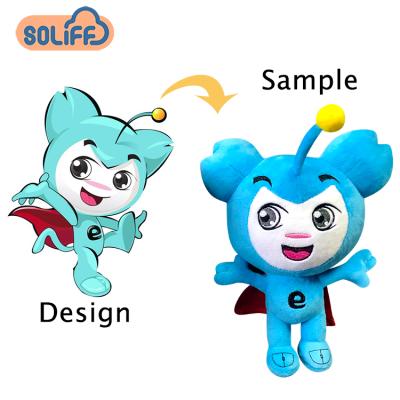 China Mondern Wholesalers Cartoon Game Toy Custom Animal Stuffed Toys Soft Custom Doll Plush Toy for sale