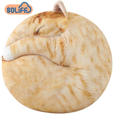 China Amazon Anti-Static Soft Toy Custom Plush in Decorative Cat Plush Pillow Tile for sale