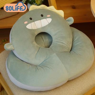 China Factory direct funny plushies car pillow chair soft sheep blanket and pillow for sale