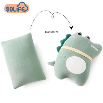 China Custom Anti-Static Animal Special Office Pillow Nap Pillow Other Function Plush Pillows And Cushions for sale