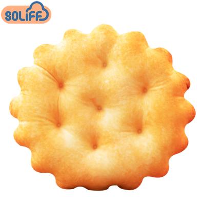 China Hot Selling Wholesale China Plush Food Cookies Sofa Pillow Stuffed Pillows for sale