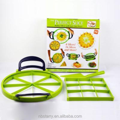 China Viable Perfect Slice with Just Perfect Slice Press, Cake Slicers, Food Cutter for sale