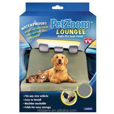 China Sustainable Car Use Pet Protection Petzoom Loungee /dog Car Mat for sale