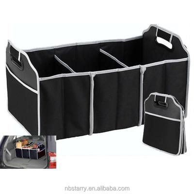 China TV Non-woven New Products Car Boot Organizer Folding Trunk Cooler Bag Car Organizer for sale