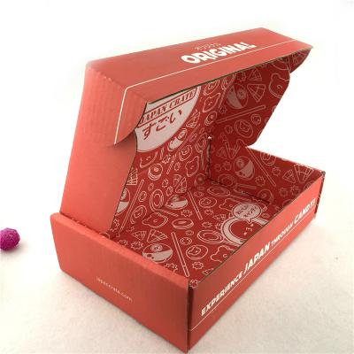 China Custom Logo Luxury Red Corrugated Shoes Recyclable Stackable Packaging Box Giant Sneaker Shoe Boxes For Wholesale for sale