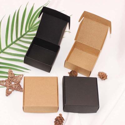 China Recyclable Eco Friendly Cheap Gift Soap Packaging Boxes Homemade Soap Packaging Boxes Ror Soap Soap Kraft Paper for sale