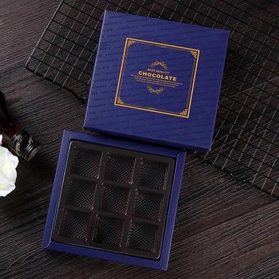 China Wholesale Eco Recyclable Chocolate Packaging Gift Box With Bag Chocolate Bar Boxes Packaging Custom Private Label for sale