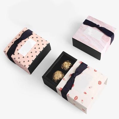 China Recyclable Wholesale Custom Printed Luxury Folding Gift Packaging Chocolate Boxes Food Grade Gift Paper Packaging Boxes for sale