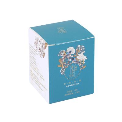 China Recyclable Wholesale Custom Printing Cosmetics Packaging Boxes Small Candle Paper Packaging Box For Gift for sale