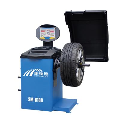 China SM-B180 Host Good Price Hot Sale SM-B180 Wheel Balancer Machine Balancing Speed ​​140rpm Standby Mode 990*760*1150 mm for sale