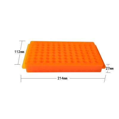 China Lab Color 0.5ml/1.5ml/2.0ml Micro Centrifugal Plastic Test Tube Pipe Rack Universal 96 Holes for sale