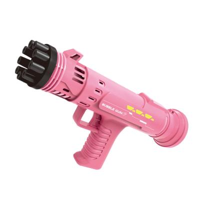 China Ourdoor Toy New 9 Hole Space Rocket Launcher Cannon Bubble Gun for sale