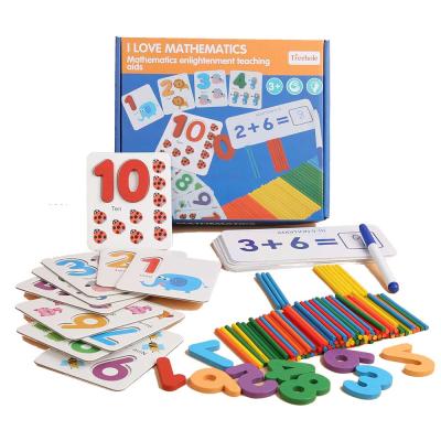 China Earlier Education Rainbow Color Math Learning Educational Kids Toys For Children for sale