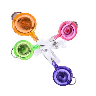 China 2021 Yohi Portable High Quality Hard To Reel Commemorative Easy Pull Badge Medical Badge Reel for sale