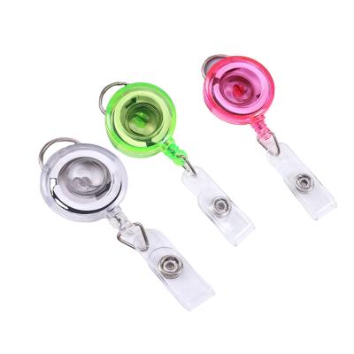 China 2021 Portable Yohi Porcelain Strong And Not Easy To Break Translucent Stainless Steel Badge Reel Nurse for sale