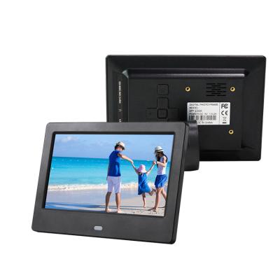 China New 7Inch Digital Video 2021 Model Wifi Yohi Photo Frame/Photo/Music/Calendar Digital Photo Acrylic Frame for sale