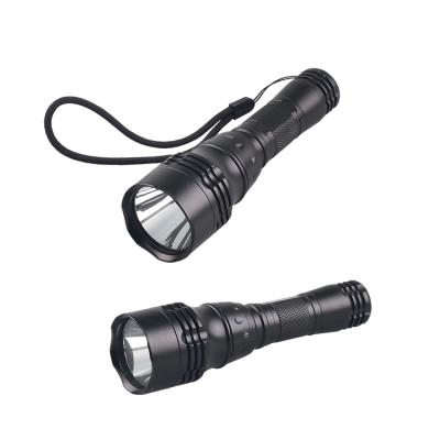 China Yohi 2021 Convenient Ipx68 Underwater Led Flashlight Flashlight Torch Underwater Diving Waterproof Diving for sale