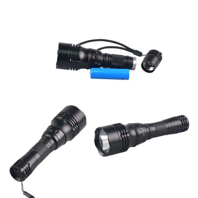 China 2021 Convenient High Quality Powerful Aluminum Underwater Led Diving Flashlight Yohi Air Diving Flashlight Underwater for sale