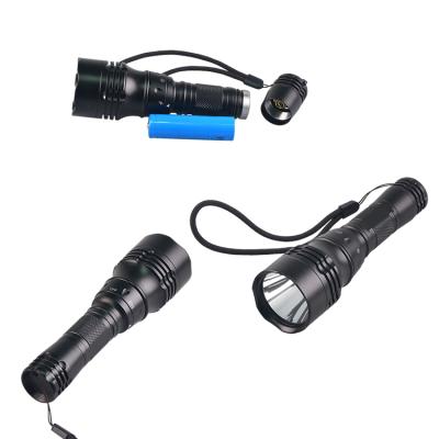 China Factory Wholesale Convenient 2021 Yohi Mini Waterproof Diving Flashlight Underwater Led Diving Flashlight for sale