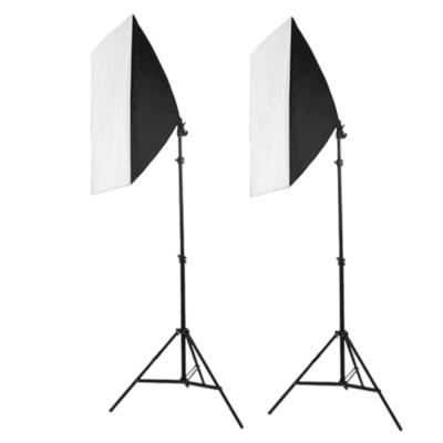 China Photography Yohi 2021 Standerd Lighting Kit With Light Stand And Softbox for Photography and Studio Video Lighting Softbox for sale