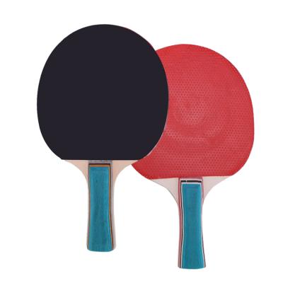 China 2021 Rubber Goods Yohi Table Ping Pong Racket For Entertainment Ping Pong Racket High Quality Rubber for sale