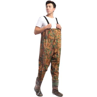 China 2021 New Unisex Yohi Fly Fishing Hunting Stocking Outdoor Waterproof Lightweight Foot Breathable Boot Pants Fishing Waders for sale