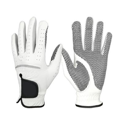 China Hot Sale Men's Golf Gloves Yohi Soft Comfortable Feel Package Cabretta Leather Golf Glove Left Hand Durable Genuine Leather Men's Cabretta Leather Golf Glove for sale