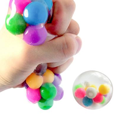 China 2021 Yohi Glue Soft Squeezable Drop Squeeze Squeeze Inside Texture Colorful High Package Beads Dnaes Ball Machine for sale