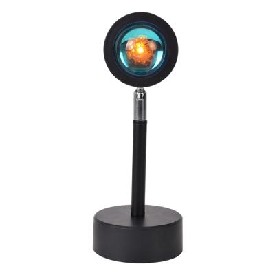 China Lighting Works 2021 Yohi Explosion In Popularity Usb Sunset Projector Mood Light Living Room Bedroom Night Light Room Decoration Sunset Lamps for sale