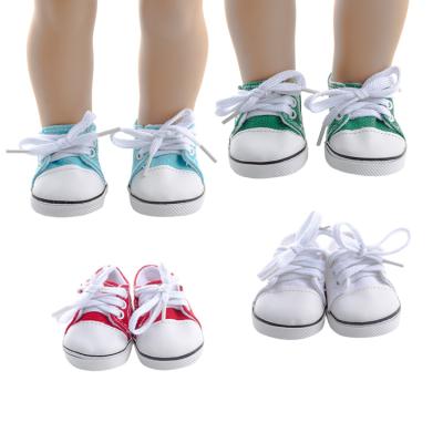 China DIY PLAY Yohi 2021 Mini Canvas Shoes Cute Couple Doll Shoes Keychain Bag Accessories Doll Key Chain Shoes for sale