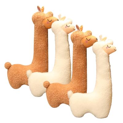 China 2021 Wholesale Cheap Seller Hot High Quality Soft Animal Plush Toys Yohi Birthday Gift For Kids And Adults Alpaca Plush Pillow for sale