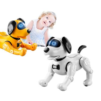 China 2021 Newest High Quality Multifunctional Creative Intelligence Battery Operated Yohi Toy Kids Educational Learning Robot Toy Dog for sale