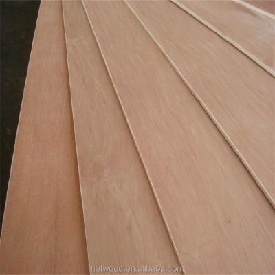 China 1mm thin packing bintangor plywood board with poplar core, commercial plywood for packing for sale