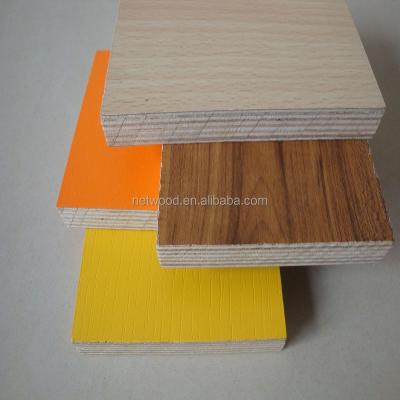 China Furniture Decoration Melamine Board/Decorative Plywood/MDF Wall Board/Laminated Hardboard for sale