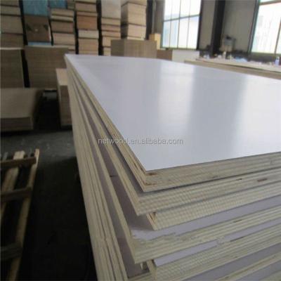 China Furnitrue decoration melamine plywood/finishing melamine plywood manufacturer in Linyi for sale