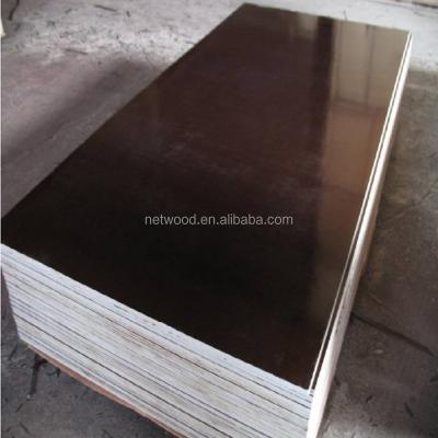 China Building Construction 17mm Linyi Factory Film Face Plywood Export To Dubai, Kuwait, Saudi, Africa Market for sale