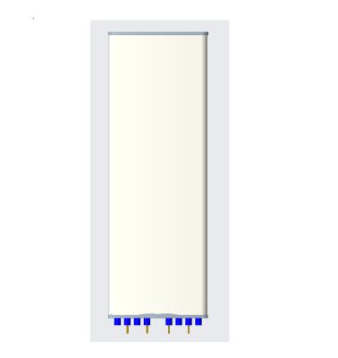 China UPVC OEM 8 port 1710~2170 MHz 18dBi high gain outdoor directional power downtilt antenna for communication for sale