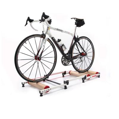 China Steel Indoor Bike Trainers and Home Trainer Exercise Foldable Cycling Accessories Indoor Bike Roller Home Bicycle Trainer for sale