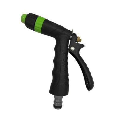 China Soft Handle Garden Hose Nozzles Sprayer 3 Models Zinc Water Gun Jet Washing Car Watering Garden for sale